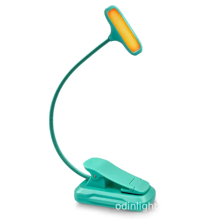 Lámpara de escritorio LED con protección ocular, lámpara de lectura creativa, lámpara de clip para dormitorio de estudiante, lámpara de escritorio pequeña para estudio, lámpara de clip para libro, lámpara de libro - 1