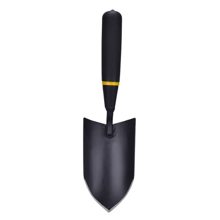 Espátula de jardinería de acero al manganeso engrosada, espátula para flores, herramientas de jardinería para el hogar, pala, pala para excavar al aire libre, pala para hierbas. - 1