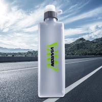 Botella De Agua Para Correr 400ml Portátil Para Fitness Y Senderismo Con Cubierta Antipolvo Maratón Deporte Al Aire Libre - details 0
