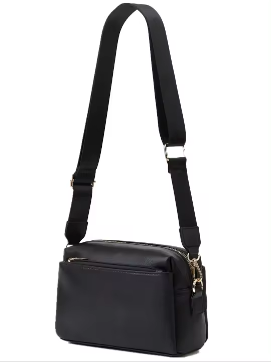 Bolso De Hombro Para Mujer PU Nueva Multi Cremalleras Pequeño Anti Salpicaduras Bolso Cruzado Cuadrado Pequeño De SHI WEI YA - 1