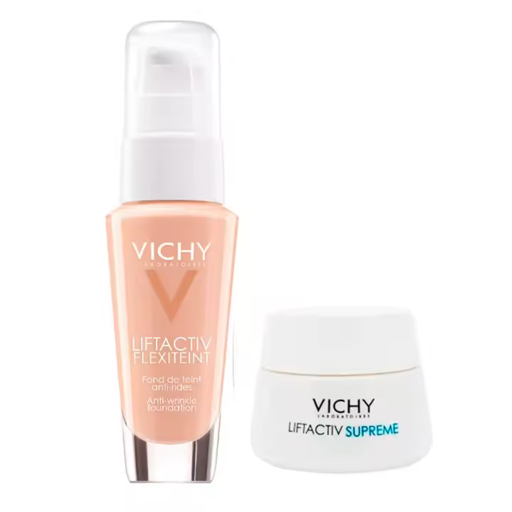 Vichy Liftactiv Flexiteint Nº45 Gold 30 ml + Regalo Liftactiv Supreme Crema Antiedad 15 ml - 1