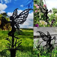 Fairy De Jardín Alette Sorprendente - Decoración De Metal Grande Para Exterior Perfecta Para Patio Y Césped Arte De Jardín Exclusivo - details 6