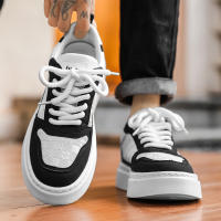 Zapatos Casuales Para Hombre De Cuero De Alta Calidad Comodidad Plataforma Antideslizante Zapatillas Deportivas Con Suela Gruesa Para Correr - details 16
