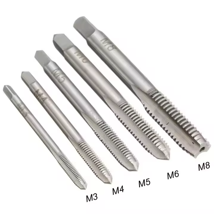 Llave De Tornillo Ajustable Plata Con Mango T-Tap Set De Llaves De Fijación Métricas M3-M8 Herramienta Eléctrica De Carbono Alto - 1