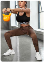Treguas De Yoga Para Mujer Con Cintura Alta Y Sin Costuras Leggings De Gimnasio Para Ejercicio Y Fitness Talla Verdadera - details 9