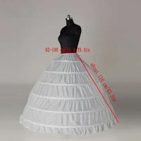 Petticoat Crinolina Vintage Slip Hoop Skirt Underskirt Para Traje De Boda Vestido Many Estilos De Poliéster Técnica Crocheted - details 11