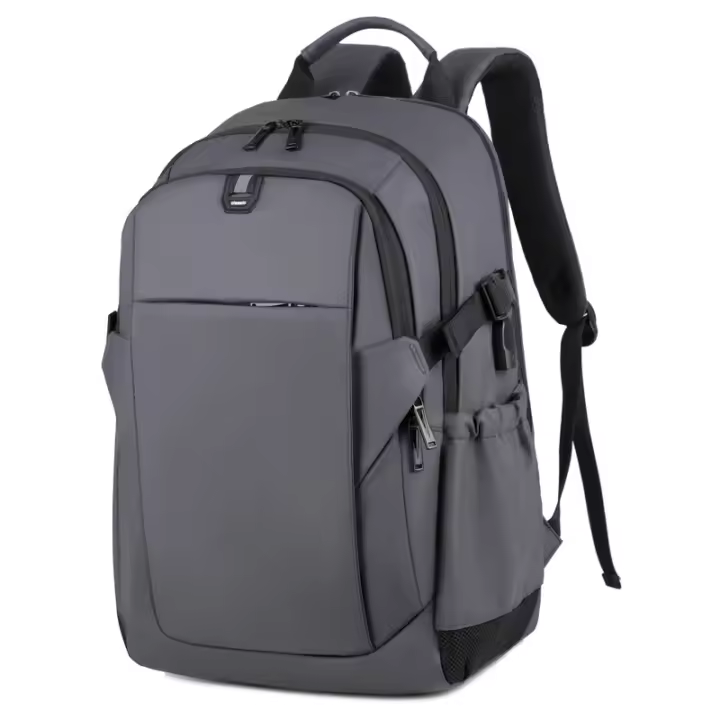 Mochara de Viaje en Cabina, Impermeable Gris Adquirida para Actividades al Aire Libre, Viajes, Equipaje de Mano para Hombres, Bolsa para computadora portátil with Puerto de Carga USB - 1