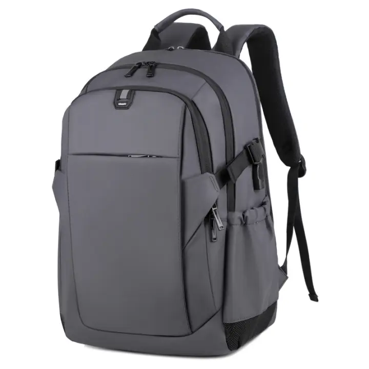 Mochara de Viaje en Cabina, Impermeable Gris Adquirida para Actividades al Aire Libre, Viajes, Equipaje de Mano para Hombres, Bolsa para computadora portátil with Puerto de Carga USB - 1