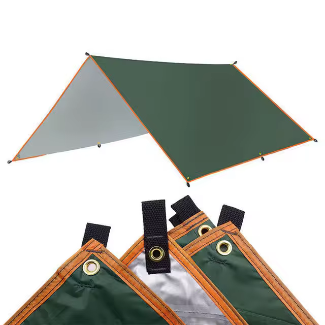 Carpa De Sombra Ultraligera De Lona Para Jardín Y Camping Cubierta De Sol Impermeable Para Playa Y Exterior Tamaños 3x5m 4x3m 3x3m - 1