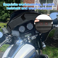 Bolsa De Parabrisas Para Motocicleta 3 Bolsillos Batwing Fairing Para Harley Electra Glide Street Glide Ultra Limited Tri Glide 2014-UP Material PU Cuero - details 3
