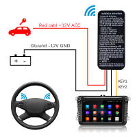 Botón De Control Remoto Para Volante Podofo Universal Multi-function Compatible Con Radio Y GPS Android 2 DIN Bluetooth FM - details 10