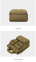 Bolsa Táctica Militar Para Hombres Con Suelo Molle Mochila Hombro Impermeable Para Camping Senderismo Escalada Caza Y Escuela - details 7