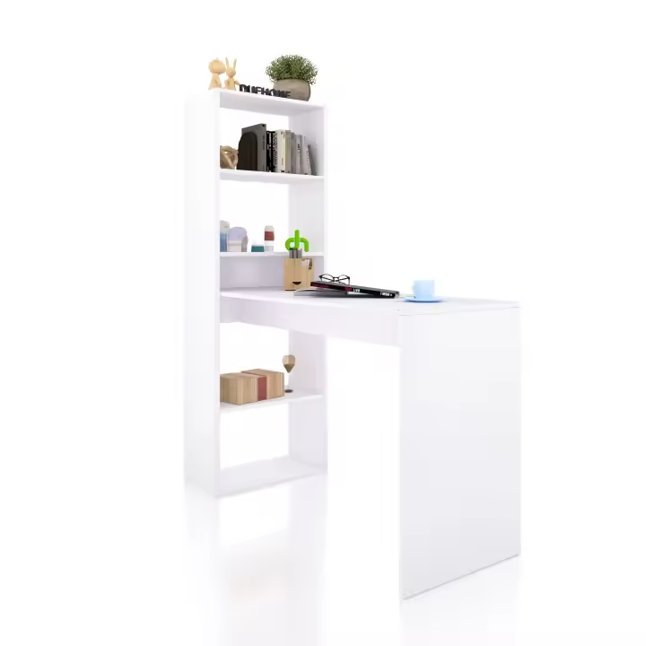 Habitdesign -Mesa de escritorio con estantería Cosmic - 1