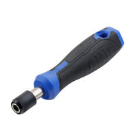 1pc Manija De Destornillador Magnética 1/4'' Hex Adaptador Auto-Desbloqueable Para Bits De Destornillador Herramientas De Llave De Fijación - details 1