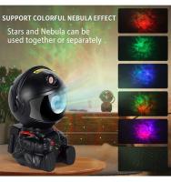 Proyector De Galaxia Astronauta Con Control Remoto Luz Nocturna Para Habitación De Niños Sala De Estar Proyector De Nebulosa Para Adultos Regalo - details 3