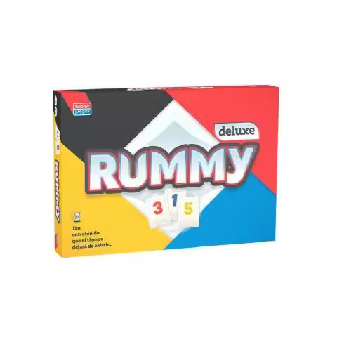 Juego Rummy de Luxe Falomir Juegos    Juego, mesa, entretenimiento, diversión, familia, amigos, estrategia, tablero, cartas, retos, equipos, creatividad, clásico, moderno, temático, dinámico, competitivo - 1