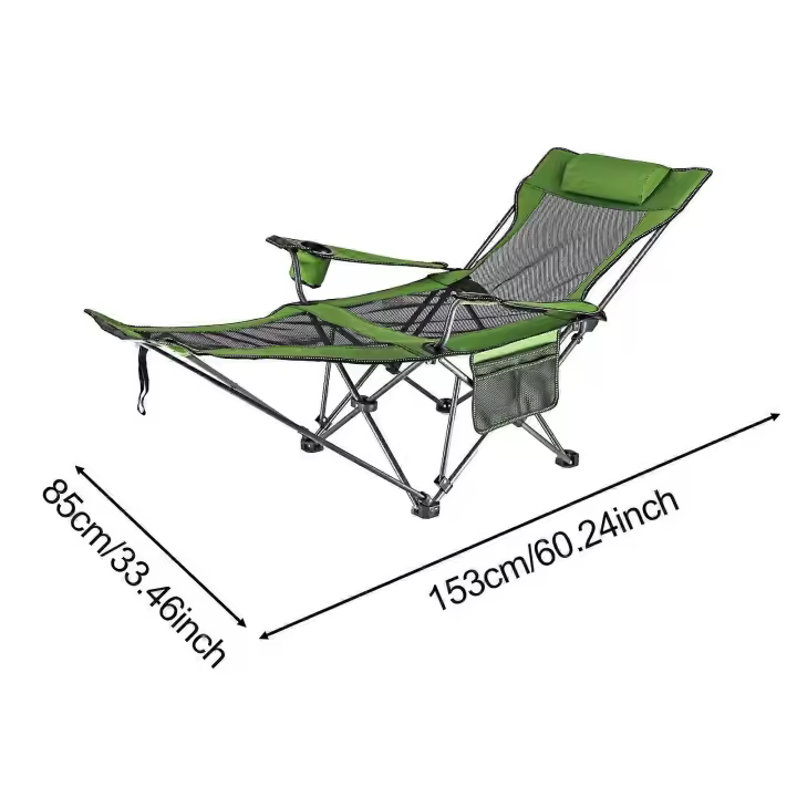 Silla de camping con portavasos Silla plegable para mochilero Picnic Viajar - 1