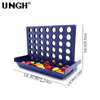 Juego De Tablero Educativo UNGH Four in a Row Bingo Chess Clásico Para Familia Divertido Juguete Para Niños Y Jóvenes Entretención - details 6