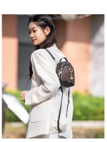 Nueva Mochila De Moda Con Colgante De Gato Diseño Niche Portátil Mochila De Hombro Para Mujeres Material PU Con Lining De Poliéster - details 9