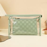 1-3 Uds Bolsas Neceser Transparente para Viaje, Neceser de Viaje para Maquillaje de PVC Portátil Organizador Cosmético con Cremallera, Estuche de Transporte para Mujer, Negocios,Baño - details 0