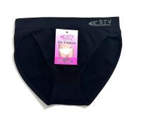 STV International Braga de Mujer en Licra Sin Costura - Talla M y G - Talle Bajo - Elástica y Adaptable Al Cuerpo - details 5