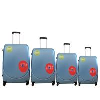 Juego de Maletas Duro de Viaje 4 Piezas Rígidas ABS Ampliable Set Maleta, 18", 20", 24" y 28",Trolley Cabina Ligero Duradero con 4 Ruedas Dobles Giratorias y Cierre - details 3
