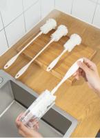 Cepillo De Esponja Para Limpieza De Cristales Y Vajilla Con Mango Largo Herramienta De Limpieza Para Cocina Y Hogar Apto Para Botellas Y Cristales - details 0