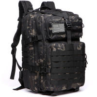 Mochila Táctica De Nylon Impermeable Y Resistente Para Deportes Pesca Caza Camping Senderismo Exterior Unisex 25L/50L - details 6