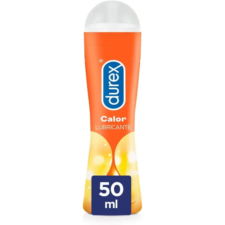 Durex Lubricante Calor y Diversión, óptimo para masturbación y sexo seguro, bote de 50 ml - 1