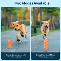 Bola De Juguete Inteligente Para Perros Y Gatos Bola Rodante Automática Con Luz RGB Juguete Interactivo Para Mascotas USB - details 4