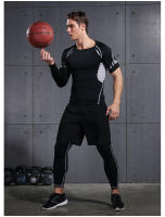 Pantalones De Compresión VANSYDICAL Para Hombre Con Cinturón Elástico Y Rayas Reflectantes Tights De Running Y Gimnasio - details 25