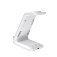 Cargador inalámbrico, base de carga plegable 3 en 1 para iPhone 16/15/14/13/12/Plus/Pro Max, estación de carga para Apple Watch Ultra-2, cargador inalámbrico rápido para AirPods 4/Pro/3/2 - Blanco - details 6