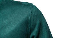 Chaqueta con cuello levantado para hombre, uniforme de béisbol informal, talla europea, ante nuevo, otoño e invierno, 2024 - details 25