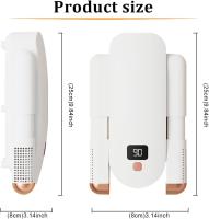 Hojalis Secador de Zapatos Eléctrico, Secador de Botas con Temporizador, Calentador de Zapatos Diseño Plegable, Secador de Calzado Portátiles para Zapatos,Calcetines,Guantes - details 0