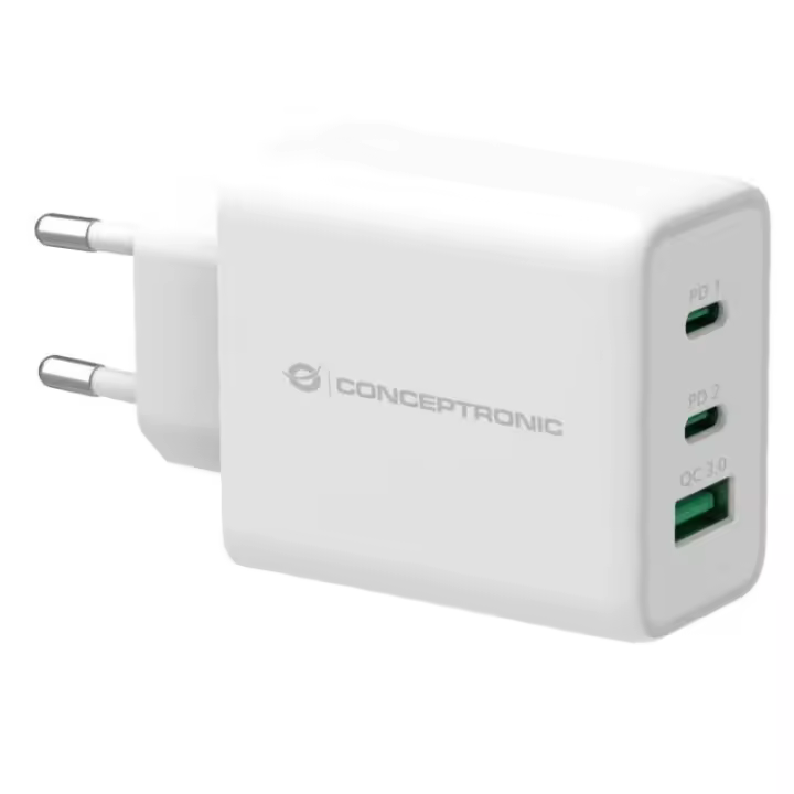 Conceptronic usb 3.0/usb-c quickcharge charger - 1
