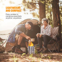 Estufa De Camping Lixada De Acero Inoxidable Para Leña Y Alcohol Estufa De Cocina Al Aire Libre Para Picnics BBQ Viajes Sin Ventilador - details 17