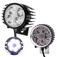 Luz Frontal De Bicicleta Eléctrica 36/48V Con Bocina 4pines 3pines Impermeable LED Para E-bike Accesorio De Bicicleta - details 0