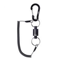 Soporte De Retención Magnético Con Correa Enrollada Herramientas De Pesca Fuerte Imán Hebilla De Cierre Rápido Anticaída Accesorios De Cuerda - details 4