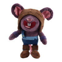 Muñeco De Peluche De Ratón De Juego 30cm Peluche De Películas Y TV Decoración De Habitación Para Niños Regalo De Cumpleaños Material De Peluche Corto Relleno De Algodón PP - details 1