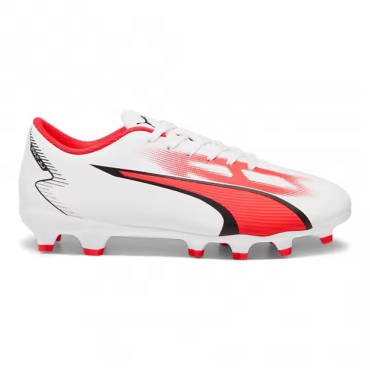 Bota Futbol Puma Ultra Play Fg Blanca 107530-01 - 1