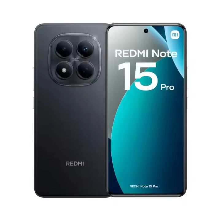 Xiaomi Redmi Note 15 Pro 4G Black / 8+256GB / 6.77" AMOLED - 1
