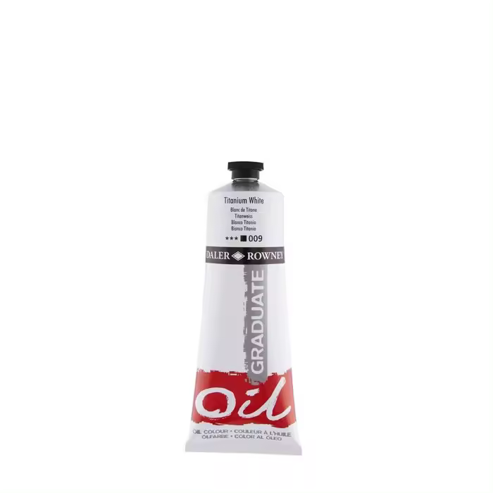 DALER OLEO GRADUATE 200ML TITANIUM BLANCO PINTURAS Y OLEOS - 1