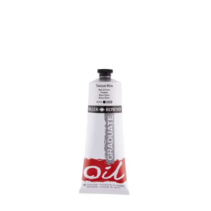 DALER OLEO GRADUATE 200ML TITANIUM BLANCO PINTURAS Y OLEOS - 1