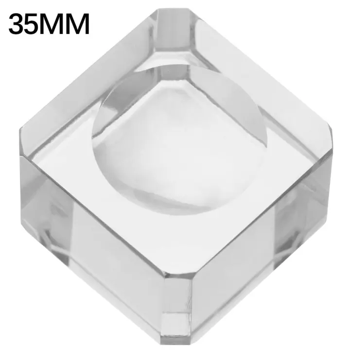 Soporte De Cristal Para Bola De Display Base Transparente Para Golf Soccer Fútbol Rugby Herramienta De Soporte De Sfera - 1
