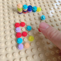 Kit De Arte Pixel DIY Con 100 Piezas De Bloques De Construcción 1x1 Placa Redonda Compatible Con Legos Regalo Educativo Para Niños - details 4