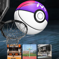 Baloncesto Profesional PU Tamaño 7 Con Agujero Para Bomba Y Red De 4 Capas Duradero Para Interior Y Exterior - details 0