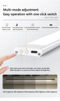Luz LED Sensor Humano Recargable USB Para Armario Nocturno Adhesivo Magnético Delgado Longo Barra De Luz Para Vino Y Pasillo - details 6