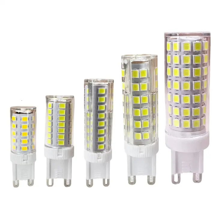 10Pcs G9 Bombilla LED 7W 9W 12W 15W 18W 220V SMD 2835 Luz LED Reemplaza Lámpara Halógena De 30/40W Para El Hogar - 1