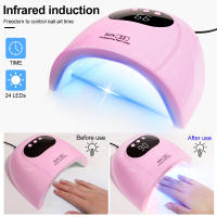 Lámpara LED UV Para Uñas 88W 24 LEDs Secado De Esmalte De Uñas Con Sensor De Movimiento Para Uso Profesional Y Doméstico Herramienta De Manicura - details 1