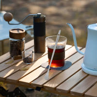 Cuchara De Titanio Tomshoo Para Café Té Helado Y Postres Con Mango Largo Ecológica Para Uso Al Aire Libre Y Cocina De Camping - details 9